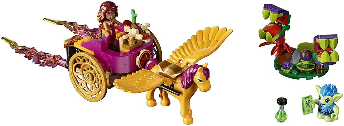 Lego Elves 41186 AZARI & THE GOBLIN FOREST ESCAPE Chariot Firebolt