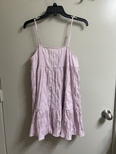 Urban Outfitters Pink Midi Dress Sz M (item 25.1)