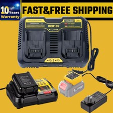 For Dewalt 20V 20 Volt Max Lithium Ion Battery Charger DCB203 DCB206-2 DCB208-2