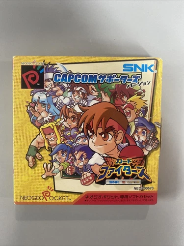 NeoGeo Pocket Color Cartridge Card Fighter Clash SNK VS CapCom Japanese Version