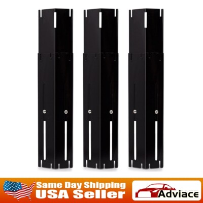 Universal Adjustable Grill Heat Plates/Heat Tents/Heat Deflectors, 3 Pack