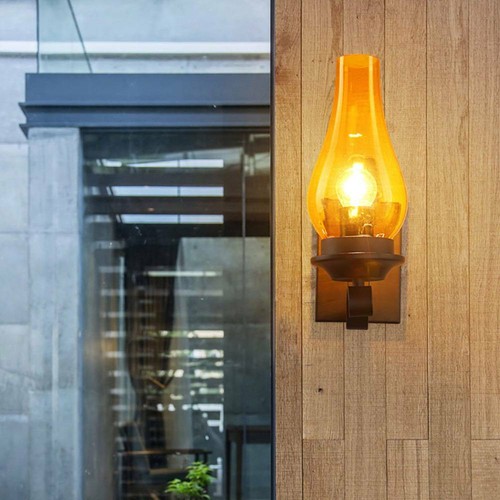 Vintage Wall Lamp Industrial Retro Loft Iron Wall Lights Sconce Lamp Fixture UK - Picture 7 of 12