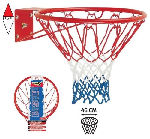 GIOCO SPORTIVO MANDELLI (EX SPORTIMPORT) CANESTRO REGOL DIAM CM 46 CON RETE USA