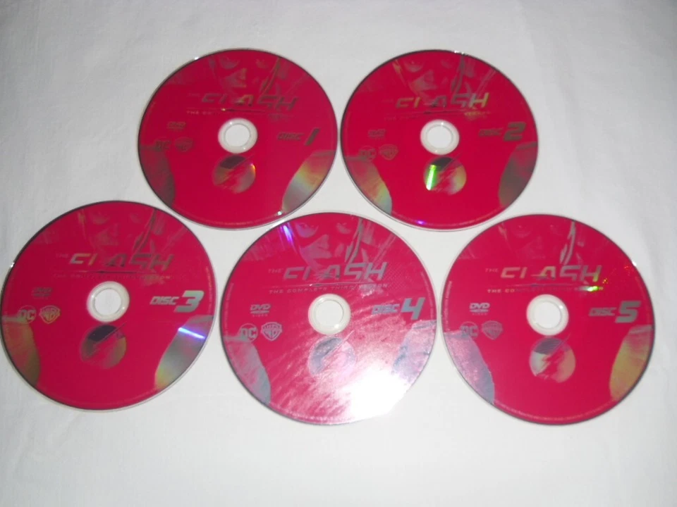 FLASH (THE), Complete Third Season, 5-DVD set, Region 1, Not Rated  (2017) - Image 3 of 3