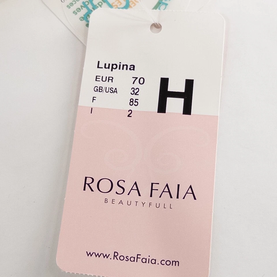 Nuevo Sujetador Rosa Faia Anita Lupina 32H Champagne con aros soporte lateral sin relleno Foto 3 de 4