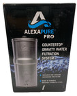 Alexapure Pro Stainless Steel Countertop Water Gravity Filter Purification Syste