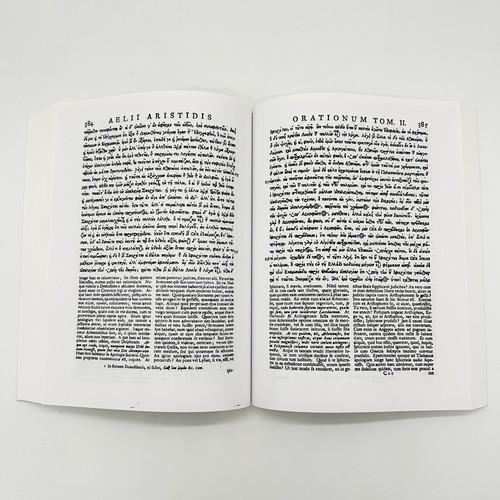 Aelii Aristidis Adrianensis Opera Omnia: Graece & Latine, in Duo Volumina, New - Picture 3 of 4