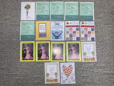 Lot of 17 Recycled Paper Greetings Cards Birthday Wishes S.R.P. 2.59 USA