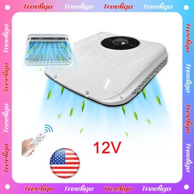 12V For Caravan Truck Boat Rooftop Air Conditioner RV AC Unit Universal 13500BTU