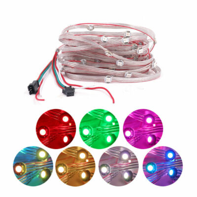 Pre-Solder WS2812B LED 5050 RGB Built-in WS2811 IC DC5V Individually Addressable - Foto 7