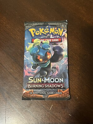 Pokemon TCG Sun & Moon Burning Shadows Booster Pack x1 pack