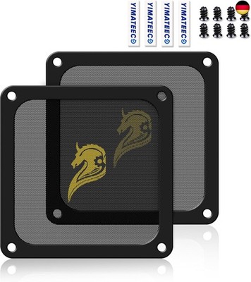 Staubfilter PC Lüfterabdeckungen 140mm für Computer-Kühlerlüfter, Netzteil, PVC