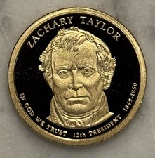 2009-S Zachary Taylor Presidential Proof Dollar