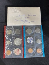US Mint 1968 Uncirculated Coin Set Denver & Philadelphia OGP Free Shipping