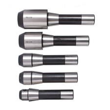 5 PACK R8 End Mill Holder Set 1/4" 3/8" 1/2" 5/8" 3/4" Adapter Kit For BRIDGEPOR