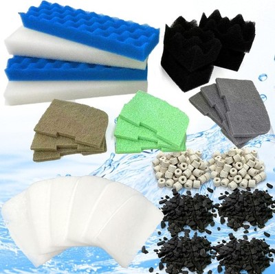 29PCS Upgraded Bio Foam Set Compatible with Fluval 406/407 Aquarium Filters, Act