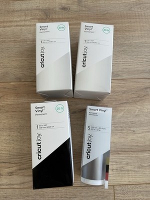 Cricut Joy Smart Vinyl permanent schwarz weiß & gemischt * Plotter * Vorrat