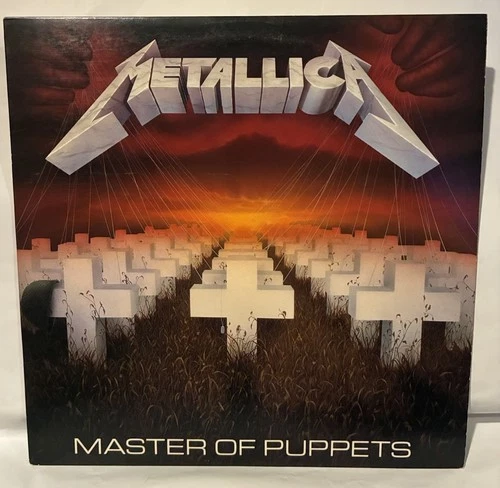 Metallica - Master Of Puppets 1986 Elektra Records 1st Press Vinyl LP Thrash