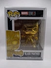Funko Pop! Vinyl Black Panther Marvel Studios 10 #383 Gold Chrome Figure