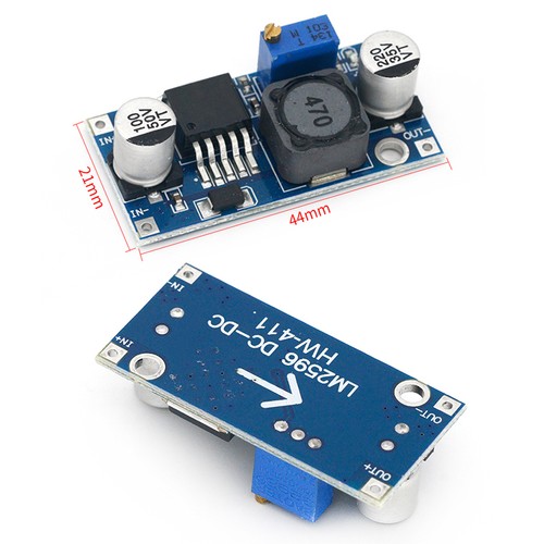 3A DC-DC Regulowany zasilacz Buck Converter Moduł 24V na 12V 5V 3V - Zdjęcie 6 z 6