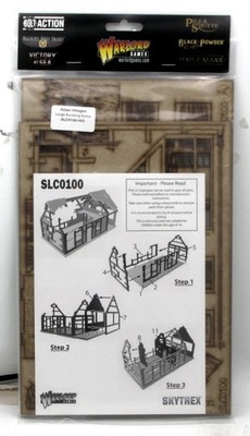 Skytrex SLC0100 Large Building Ruins (Asian Villages) Pacific Theatre Terrain
