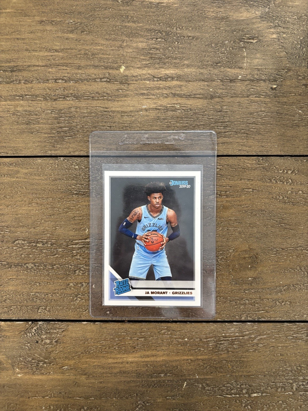 Ja Morant 2019-20 Panini Donruss Rated Rookie RC #202 Memphis Grizzlies