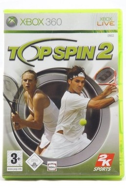 Top Spin 2 (Microsoft Xbox 360) Spiel in OVP - GUT