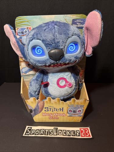 Disney Lilo e Stitch Molti Umori di Stitch Film 2025 Peluche LCD Occhi SPEDIZIONE VELOCE - Foto 11 di 15