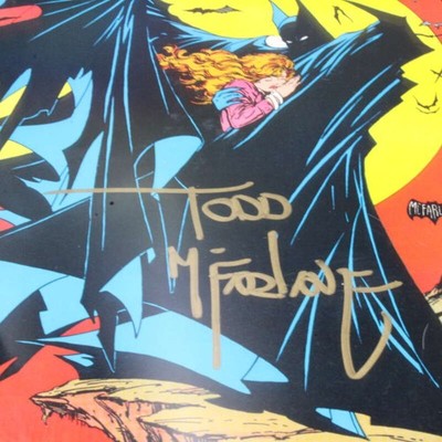 Todd McFarlane Signed DC Comic 1988 Batman #423 Autograph Auto CGC