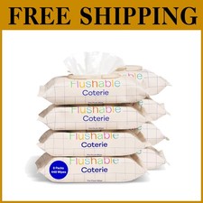 Safe for Septic System Flushable Toddler Wipes, 448 ct