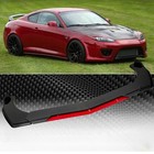 For Hyundai Tiburon Front Bumper Lip Spoiler+Splitter Body Kit Carbon Fiber Red