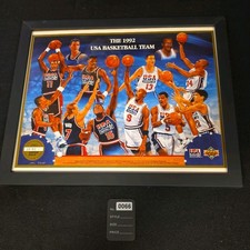 Vintage1992 Upper Deck USA Basketball “Dream Team” commemorative print # 0042