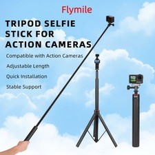 Camera Extension Selfie Stick 1.6m Extension Tripod for Insta360 X5/DJI Pocket 3