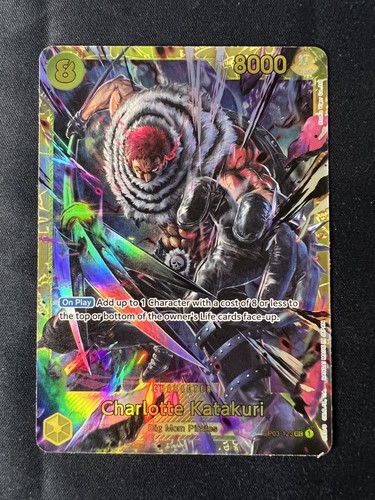 One Piece TCG Charlotte Katakuri Reprint OP03-123 Premium Booster The Best NM