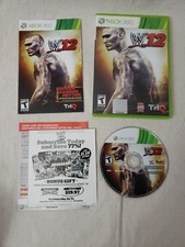 WWE '12 (Microsoft Xbox 360, 2011) Complete and Tested