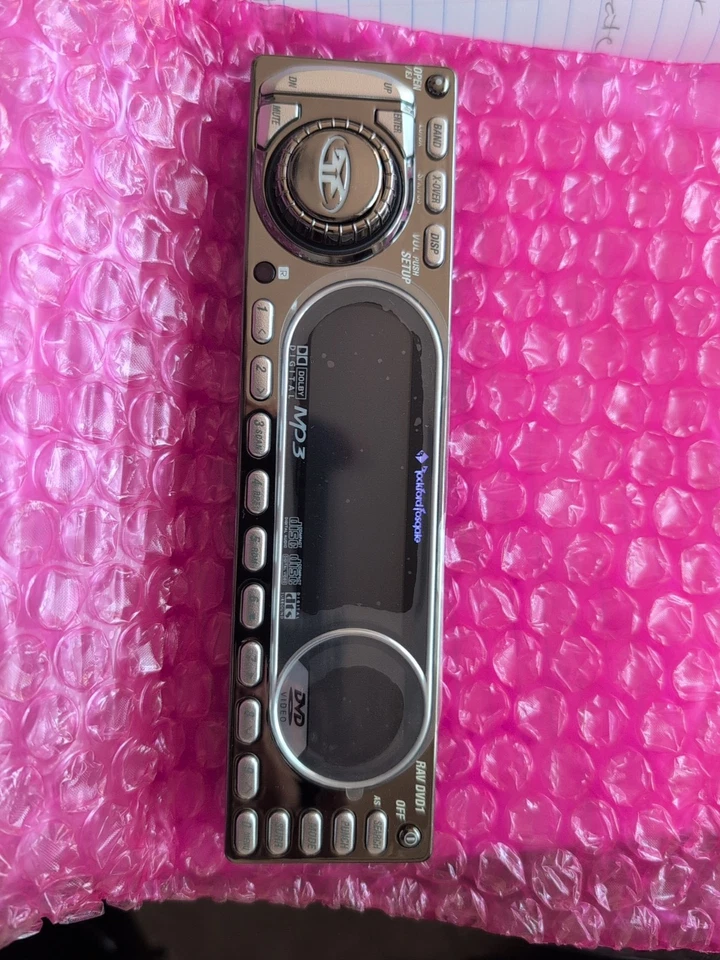 Rockford Fosgate Rav DVD 1 Placa frontal Nuevo Nos Punch De colección Foto 2 de 4