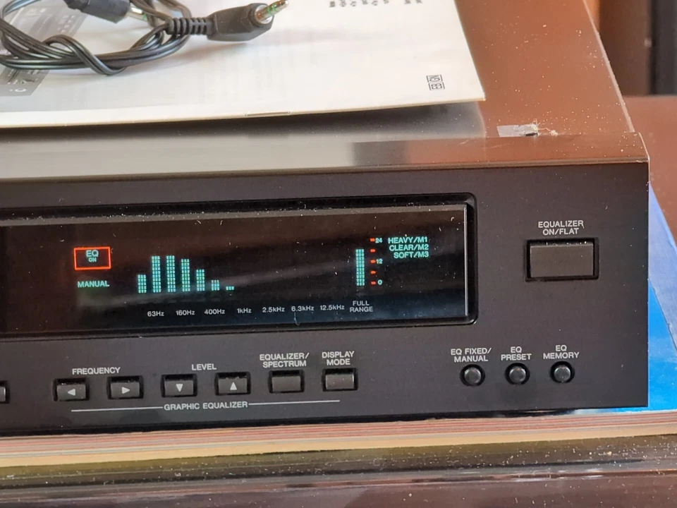 Technics SH-E85 Stereo Sound Processor / Graphic Equalizer + Handbuch N965 - Bild 4 von 4