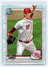 2020 Bowman Chrome Prospects Mojo Refractor #BCP-39 Nick Lodolo Cincinnati Reds