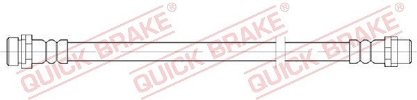Quick Brake Bremsschlauch Hinterachse, Innen, Rechts FüR BMW-image