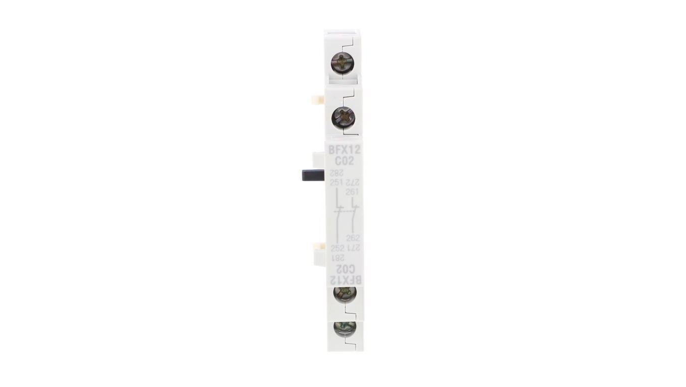 2R auxiliary contacts side mounting screw terminals for BF160...BF400 BFX /T2UK