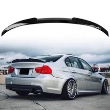 Rear Trunk Duckbill Spoiler Wing Compatible with 2012-2018 E90 Glossy Black