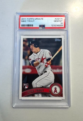 2011 Topps Update Series - Mike Trout #US175 (RC) PSA 10 Rookie