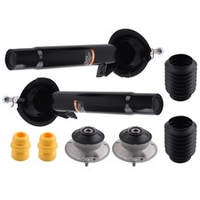 2x Stoßdämpfer + Domlager Vorne Kit for BMW E46 3er Touring 1999-2005 334946
