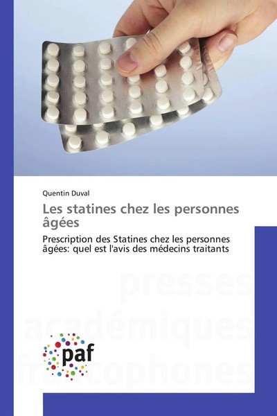 Quentin Duval | Les Statines Chez Les Personnes âGéEs | Taschenbuch (2016)-image