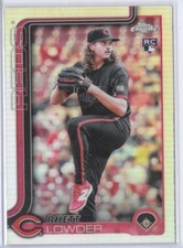 2025 Topps Chrome - Rhett Lowder #147 Refractor (RC)