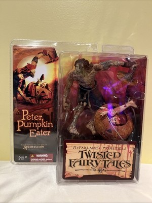 Mcfarlane s Monsters Twisted Fairy Tales Peter Pumpkin Eater Figure 2005 New