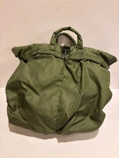 Vintage US Military Bag Flyers Helmet Flight Bag Green 8415-00-782-2989 Unicor