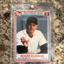 Post 1990 First Collector Series Roger Clemens Boston Red Sox #20 MLB Card