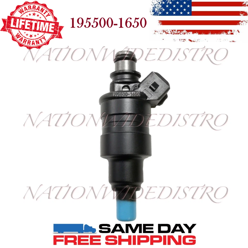 4 件原始设备制造商 Denso 燃油喷射器适用于 1988 - 1989 年福特探针马自达 626 MX-6 2.2 I4 涡轮增压 — 第 2/4 张图片