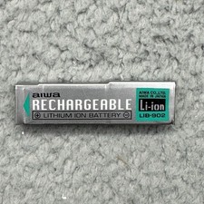 Vintage Aiwa Japan LIB-902 Rechargeable Li-ion Battery for MD Mini Disc Players